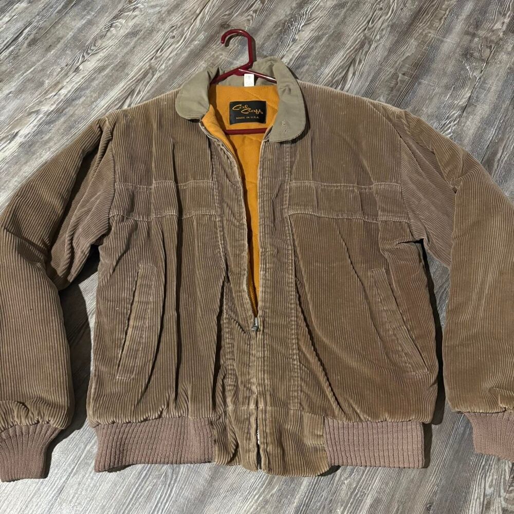 Unbranded Men's Brown and Tan Jacket
